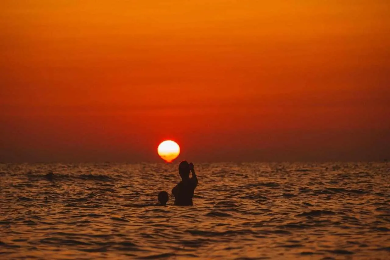 Paradise Sunset Beach Koh Rong Sanloem Cambodia